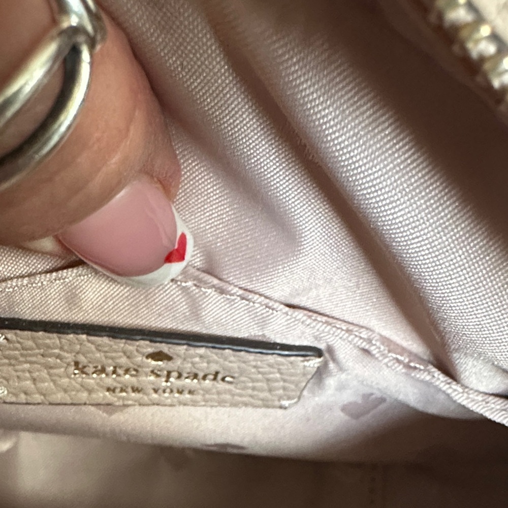 Kate spade Elegant Beige Crossbody Bag NWT - Picture 10 of 13